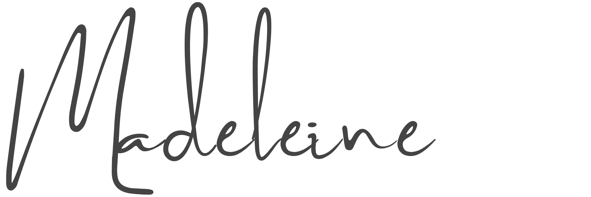 Madeleine signature