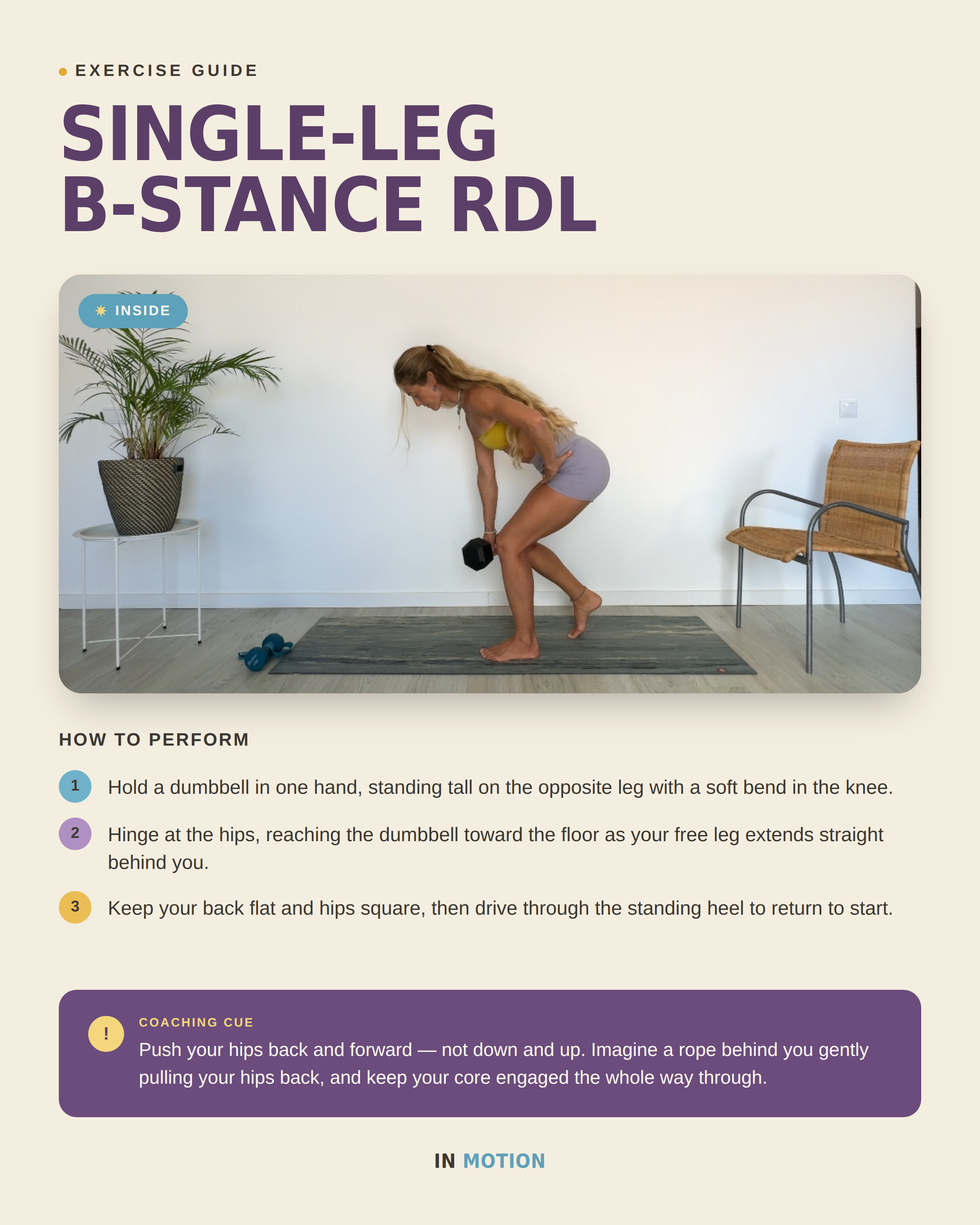 Exercise guide preview