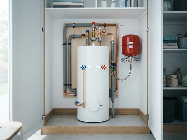 Hot water cylinders — Vented and Unvented