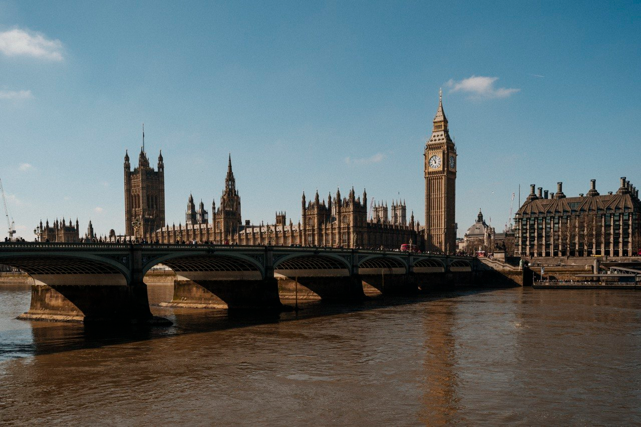 Palace of Westminster and Big Ben, London
