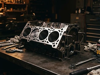 Machined Cylinder Block