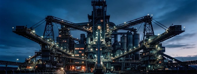 Industrial mining complex