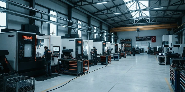CNC-Fertigung von BAKSAN Makine in Istanbul