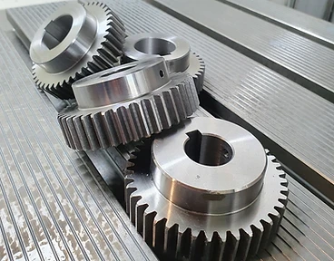 Spur gears – CNC turning / milling, Heat-treatable steel
