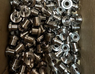 Spacer and standoff bushings – CNC turning, Steel