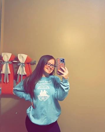 Mint Blue Mental Health Matters Crewneck Sweatshirt