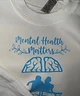 White Mental Health Matters Crewneck Sweatshirt (Youth)