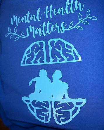 Royal Blue Mental Health Matters Short Sleeve T-Shirt (Toddler)