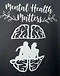 Black Short Sleeve Mental Health Matters T-Shirt 2