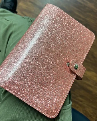 Glitter Budget Binder