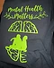 Black Mental Health Matters Long Sleeve T-Shirt (Adult) 2