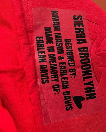 Red MHM Hoodie — Original Tag