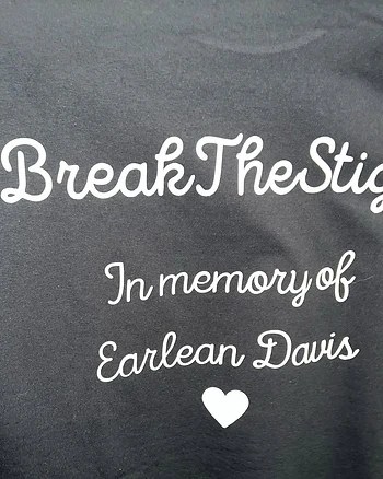In Memory of Earlean Daws — White Memorial Print