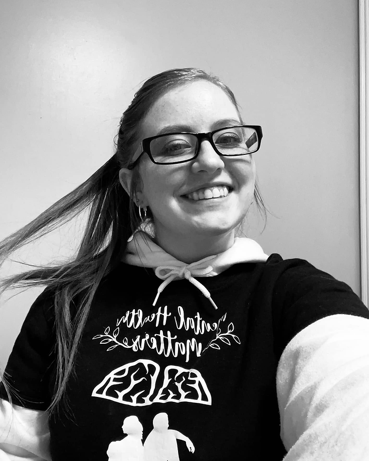 Black Short Sleeve Mental Health Matters T-Shirt