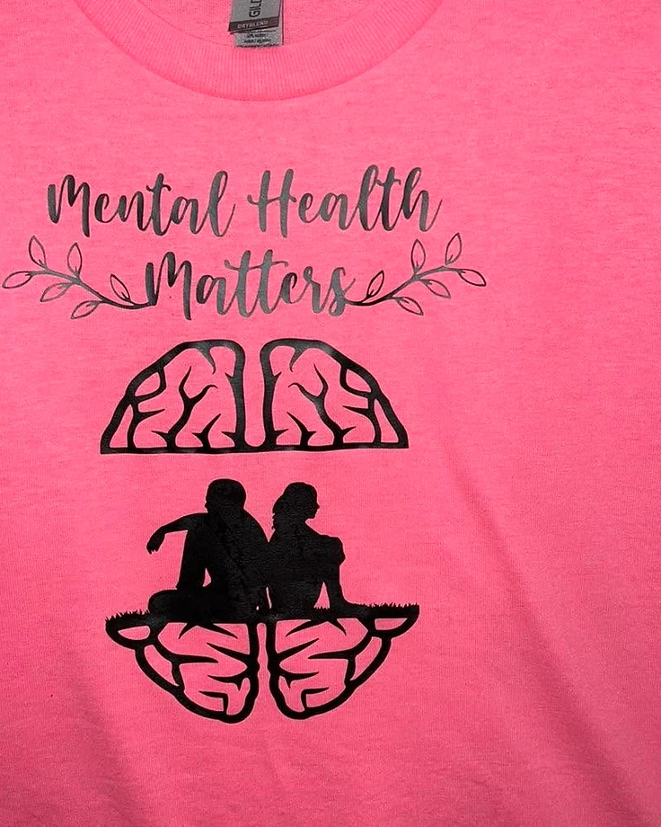 Pink OG Mental Health Matters T-Shirt