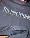 Tell Your Friends MHM Short Sleeve Black T-Shirt (Toddler) 2