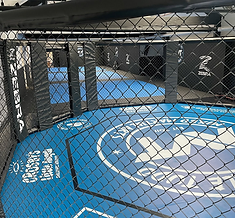 Cage mat with AVT logo