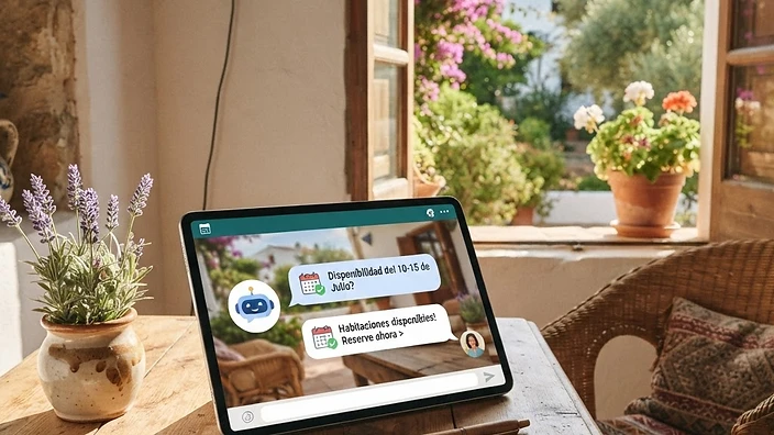 Por qué una IA chatbot en tu web te ayuda a conseguir más reservas directas