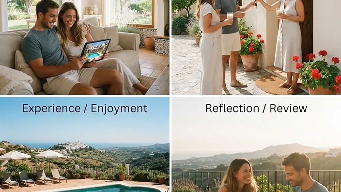 De ideale gastreis: van eerste klik tot review in jouw Spaanse accommodatie