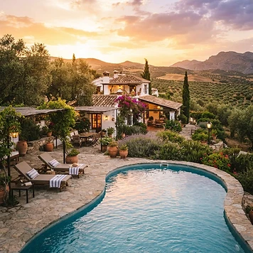 Finca Olivar Instagram post