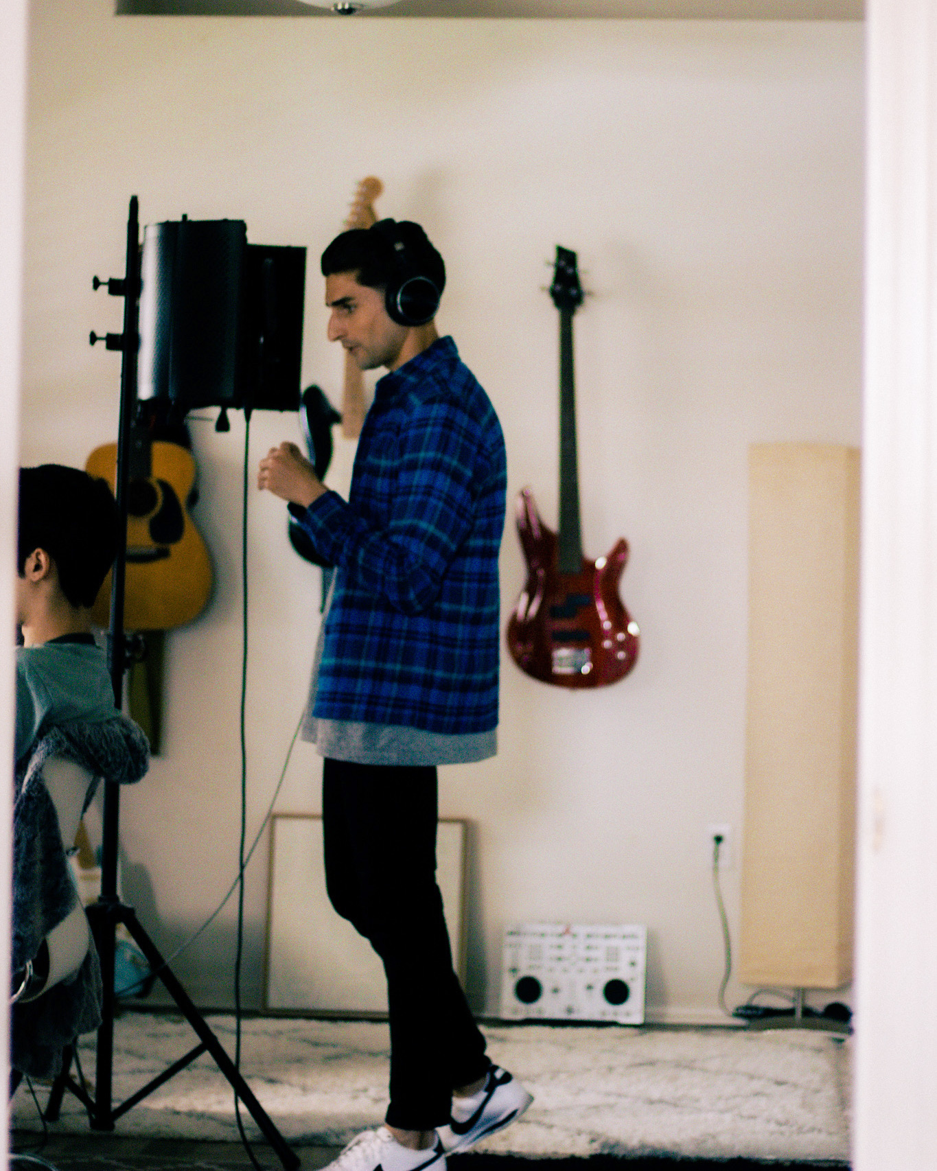 Nasser re-recording, Orlando, 2021
