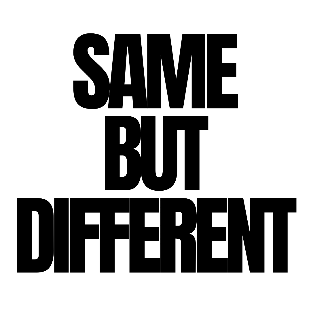 Same But Different — SIR