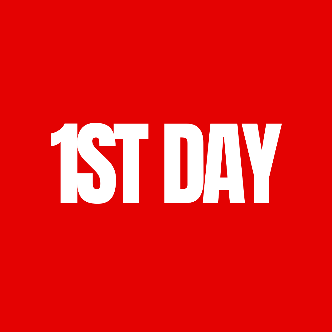 1st Day — SIR