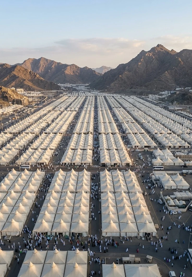 Mina tent city