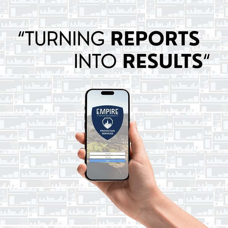 Empire EMR real-time patrol and incident reporting dashboard for Cape Town guarding services