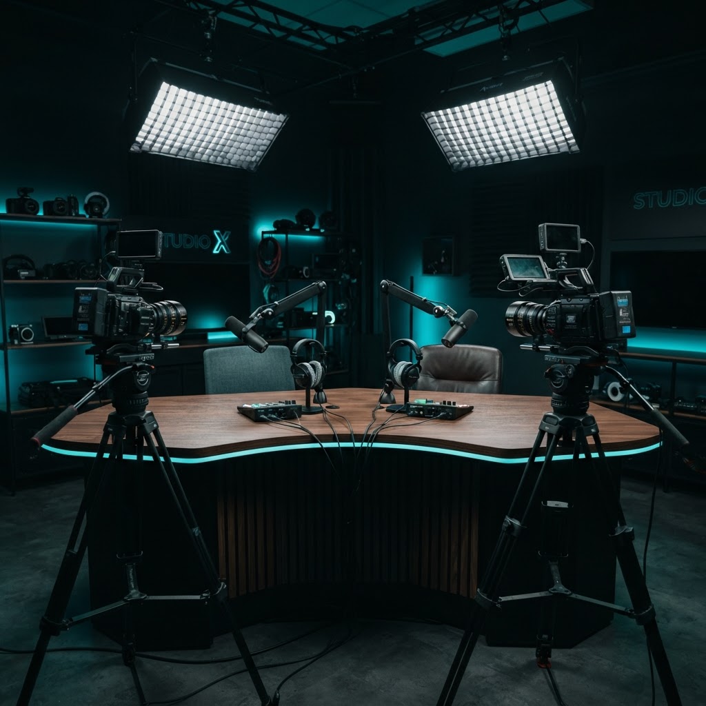 Produção de videocast