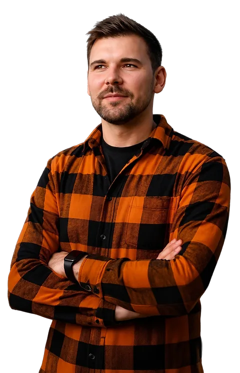Portrét Vojtěcha Macha, zakladatele kreativního studia