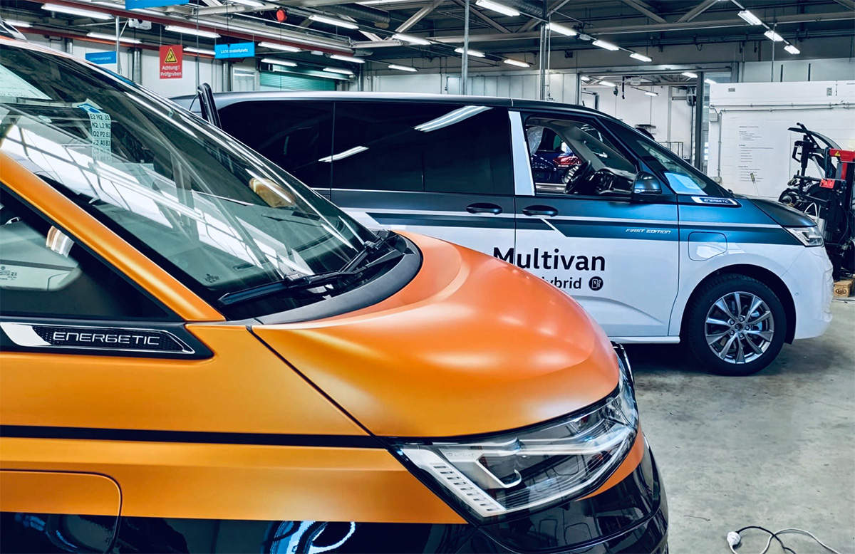 VW ID. Buzz — Surfing Designfolierung Team