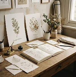 Papeterie et illustration
