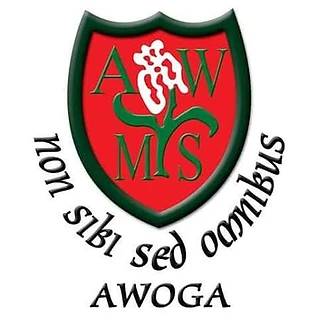 Annie Walsh Memorial School crest