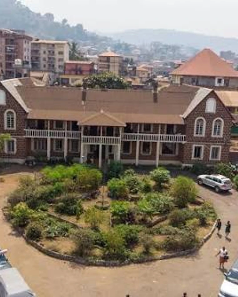 Annie Walsh Memorial School campus on Kissy Road, Freetown