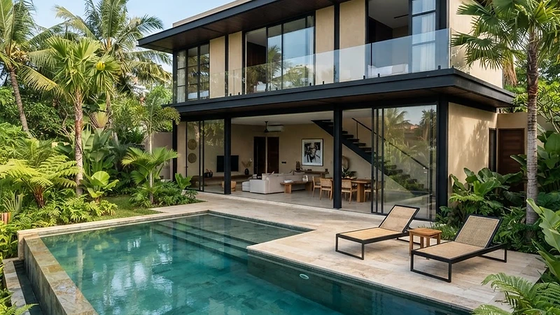 Casa Sueño 3BR private pool villa in Berawa · Canggu, Bali — photo 1