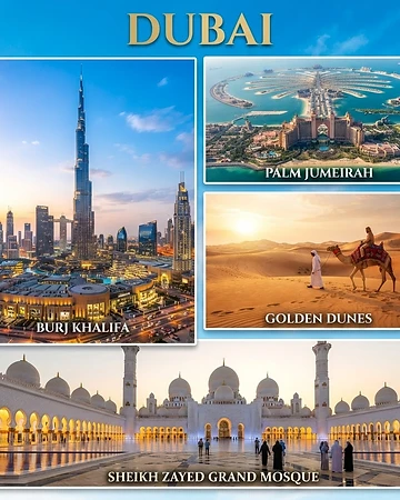 Dubai 7-Day Tour — Landmarks & Activities