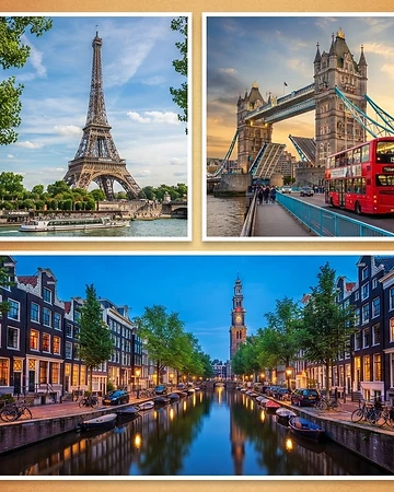 European Classics — Paris, London & Amsterdam