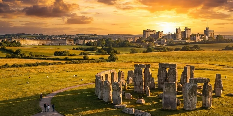Private Driving Stonehenge, Windsor Castle & Bath Tour