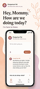 A conversation with your Pal in the Postpartum Pal app