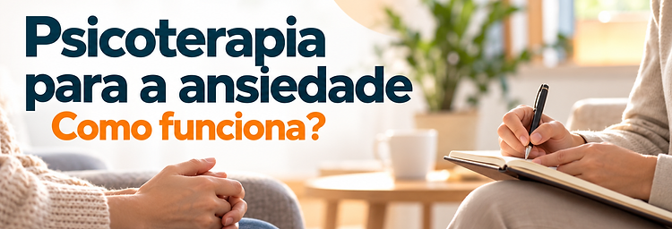 Psicoterapia para a ansiedade: como funciona?