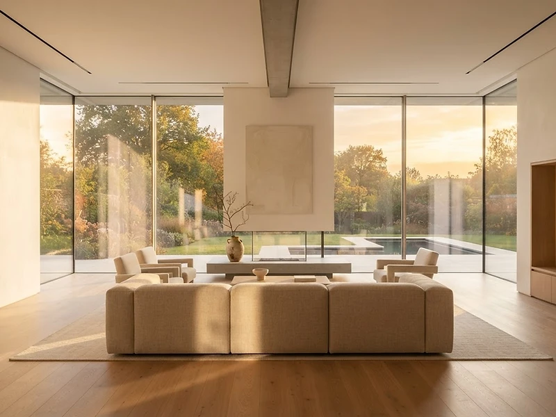 Salón impecable tras un servicio de limpieza profesional de Brillo & Limpio