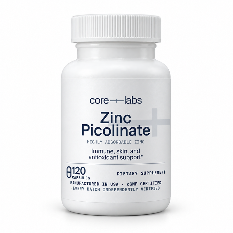 Zinc Picolinate 15 mg — Bottle front