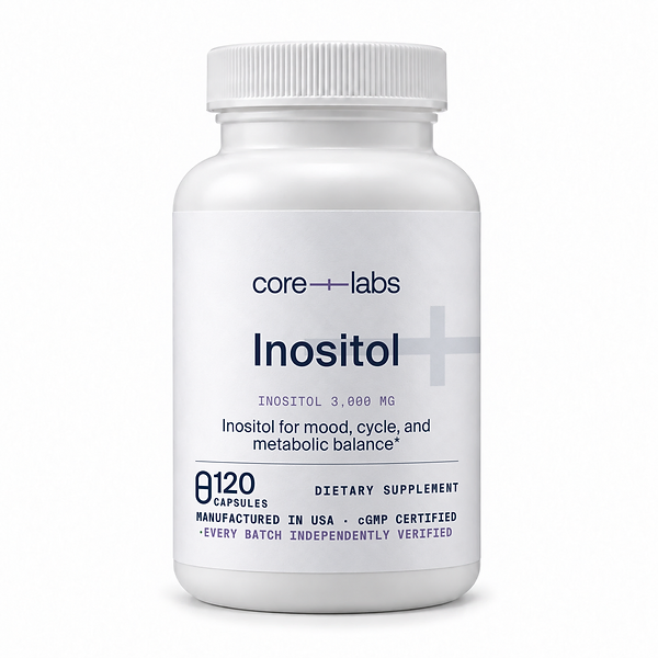 Inositol 3,000 mg — Bottle front