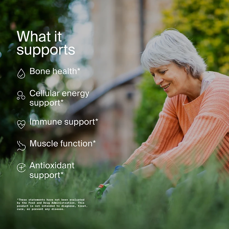 Women's Multivitamin 50+ — What it supports