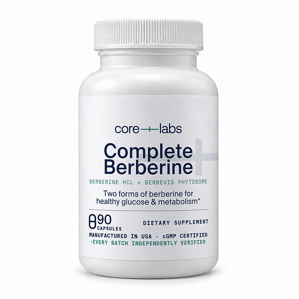 Complete Berberine — Bottle front