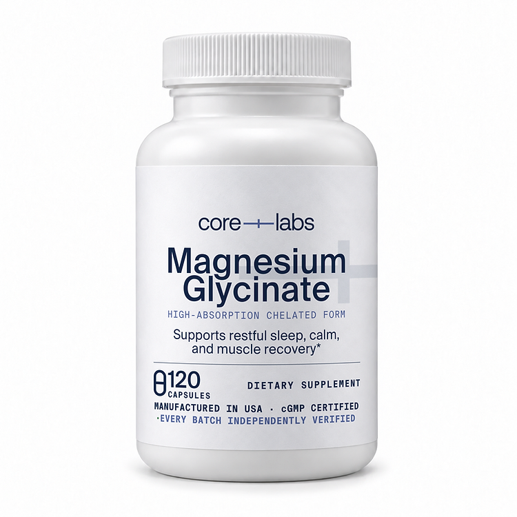 Magnesium Glycinate — Bottle front