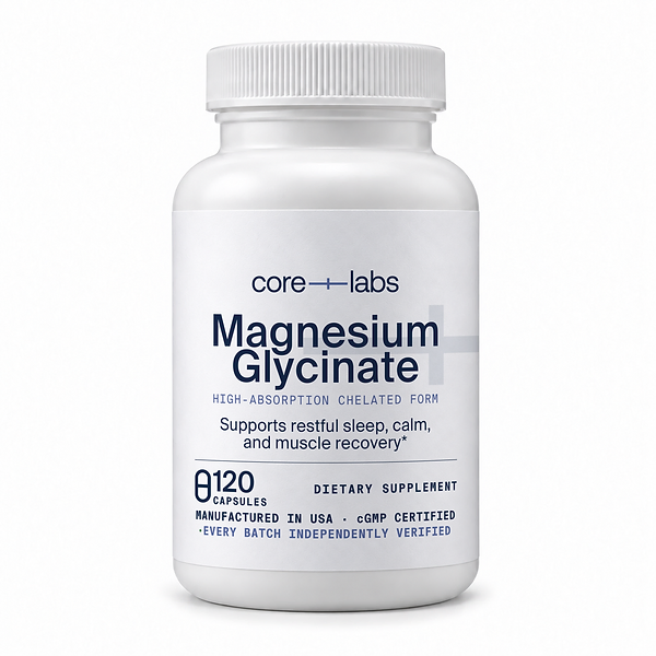 Magnesium Glycinate — Bottle front