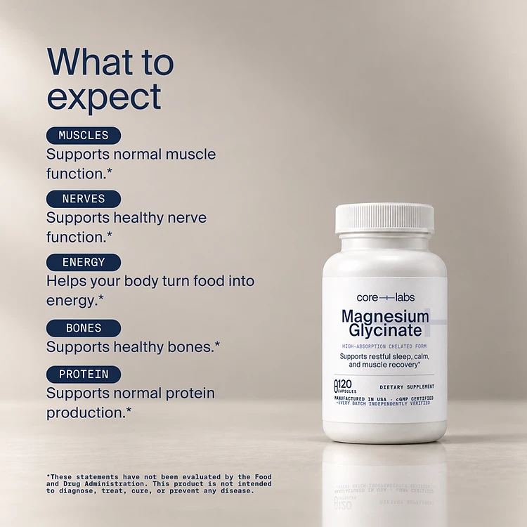 Magnesium Glycinate — What to expect