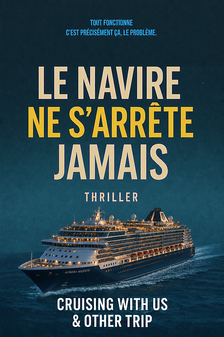 Couverture du thriller Le Navire Ne S’arrête Jamais